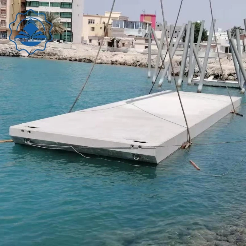 Best ponton concrete  Pontoon  Standard Floating Bridge  durable  concrete dock