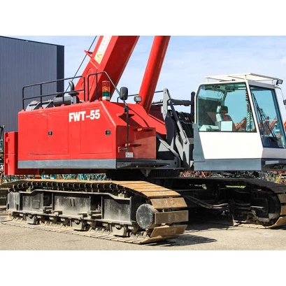 Stock Available Construction Cranes FWT-55 Truck Mounted Cranes 55ton Crawler Crane for Mining Operations