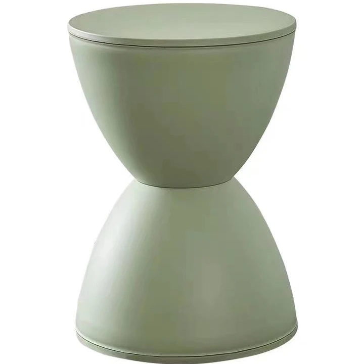 Nordic plastic equidistant chair Modern simple shoe changing stool Plastic upholstery stools for household use