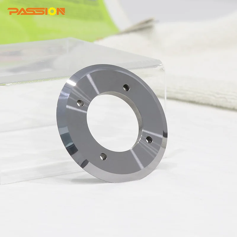 Passion OEM/ODM cuchillas de carburo alloy bearing tube cutter blade tungsten carbide circular machine knife