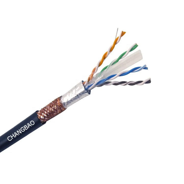 Changbao factory price High Speed 1000FT sftp cat6 cables for ethernet