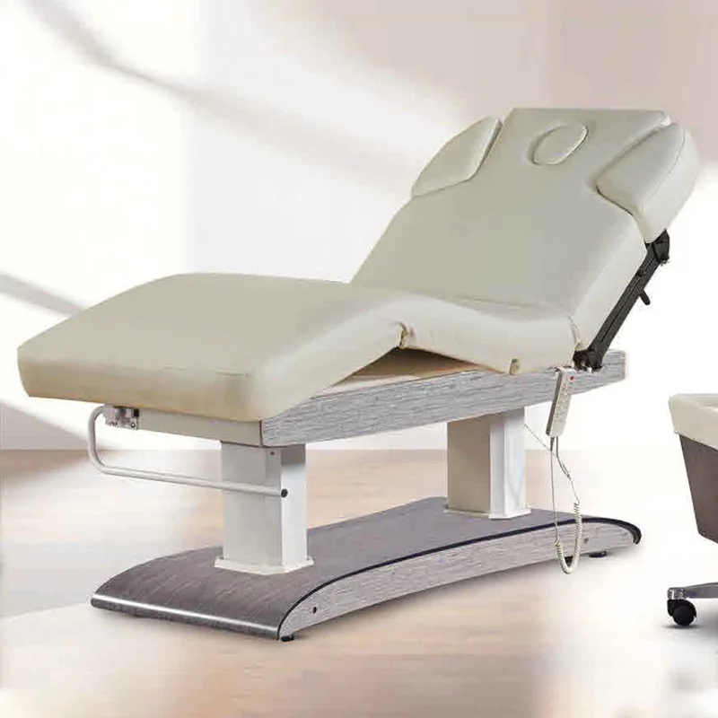 custom thai luxury king size professionnel salon lash bed chair electric wooden beauty table de massage bed