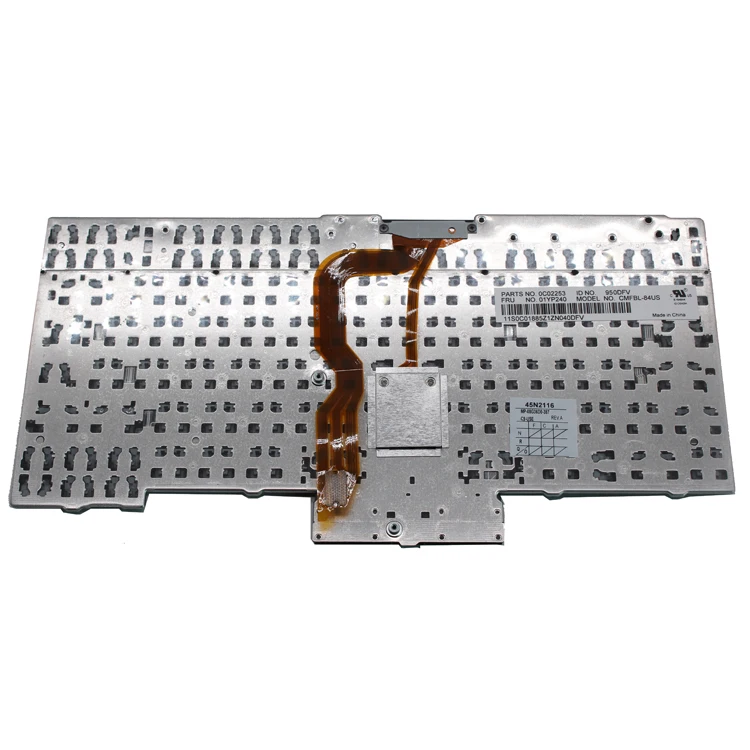 laptop Teclado For Lenovo Thinkpad T520 T420 T400S T410S T410 T510 W510 W520 X220 Series SP Spanish Black Laptop Keyboard