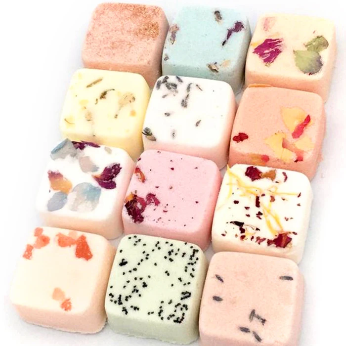OEM Private Label Organic Square Shower Steamers Tablet Set Eucalyptus Aromatherapy Natural Vegan Essential Oil Shower Steamer