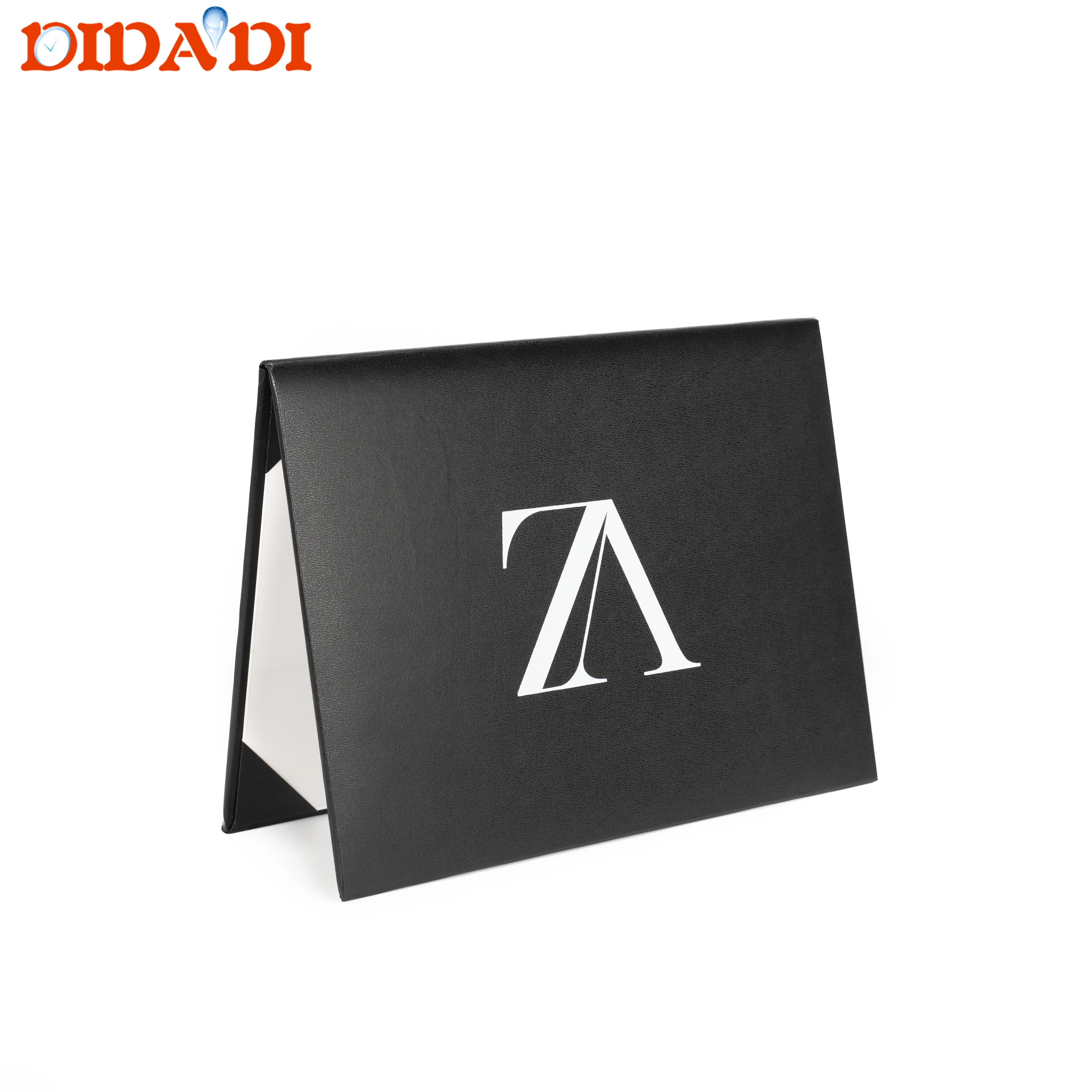 Черная градиентная папка с индивидуальным логотипом