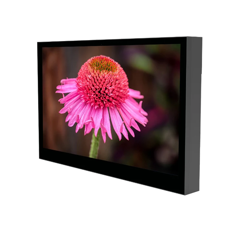 75 inch outdoor LCD TV monitors  high brightness digital screen advertising outdoor wall mounted signage outdoor lcd
