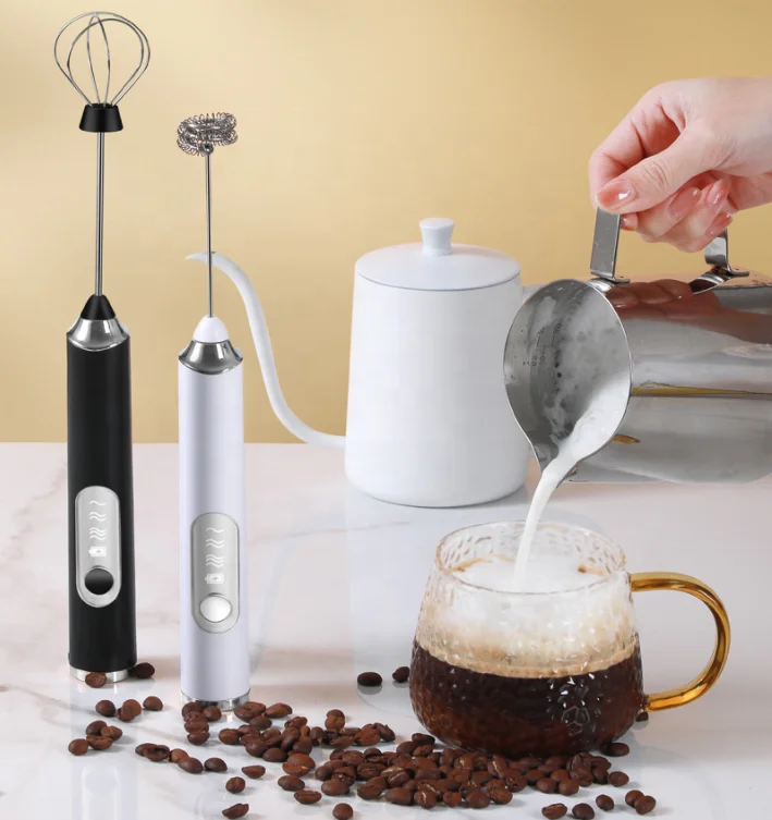 Handheld Milk Frother Professional,Electric Milk Frother Coffee Mixer Blender Custom Logo
