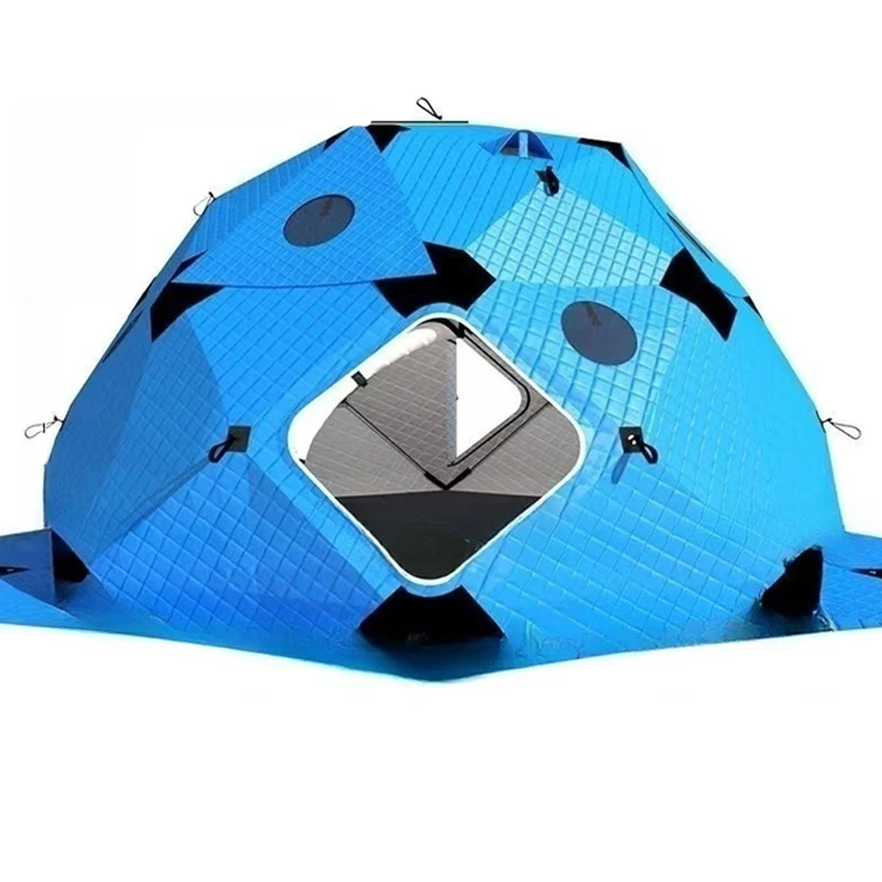 Upgraded Ultralight Ice Fishing House Winter Fishing Cold And Warm Plus Cotton Tent Winter Outdoor Fishing Camping Tent