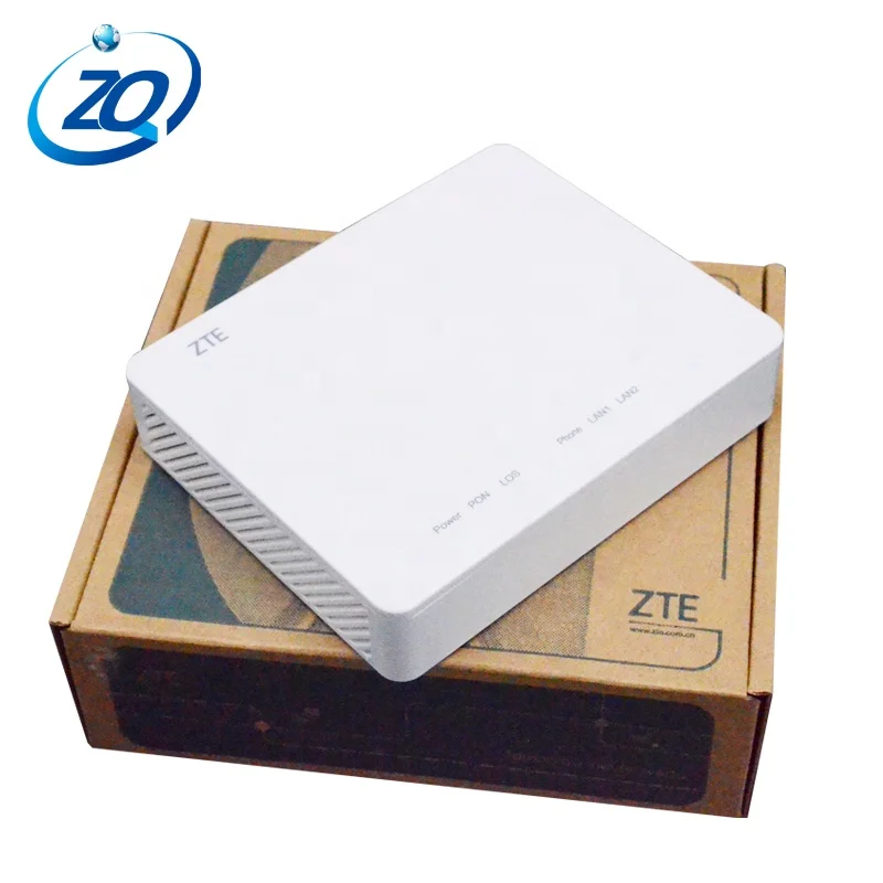 Быстрая доставка Ont Ftth однорежимный 1Ge 1Fe Wifi Gpon Epon Xpon Onu ZTE F612 по низкой цене