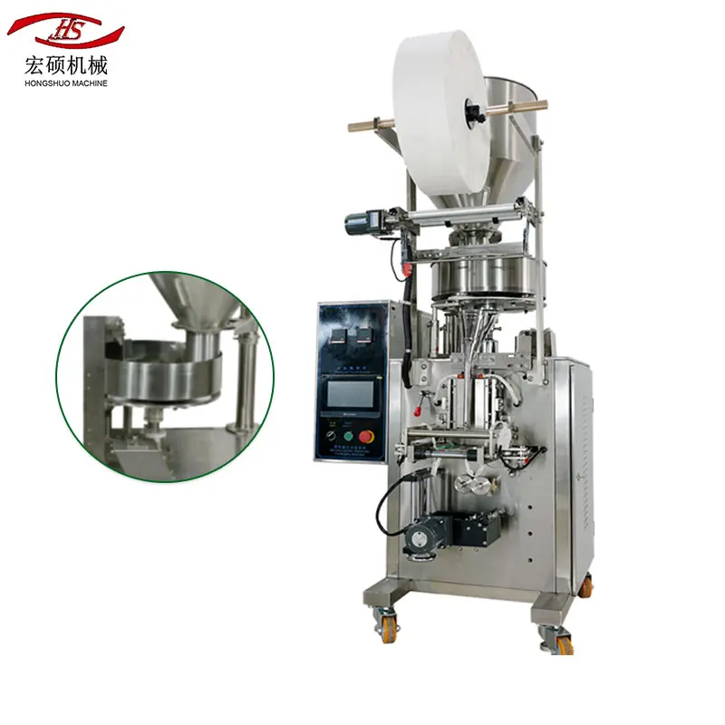 1-100g Fully Automatic Weighing Sugar Grain Bag Sachet Partical Granule Packing Machine