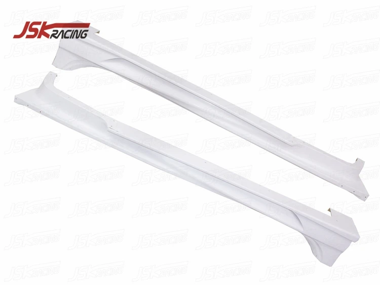 2014 VRS VER ULTIMATE STYLE HALF CARBON FIBER SIDE SKIRTS FOR 2008-2015 MITSUBISHI LANCER EVOLUTION EVO X