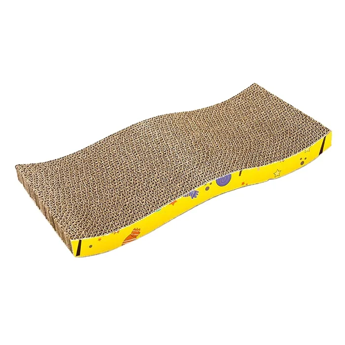 Big Cat Scratch Post Lounge Bed Cat Scratcher Cardboard Layer