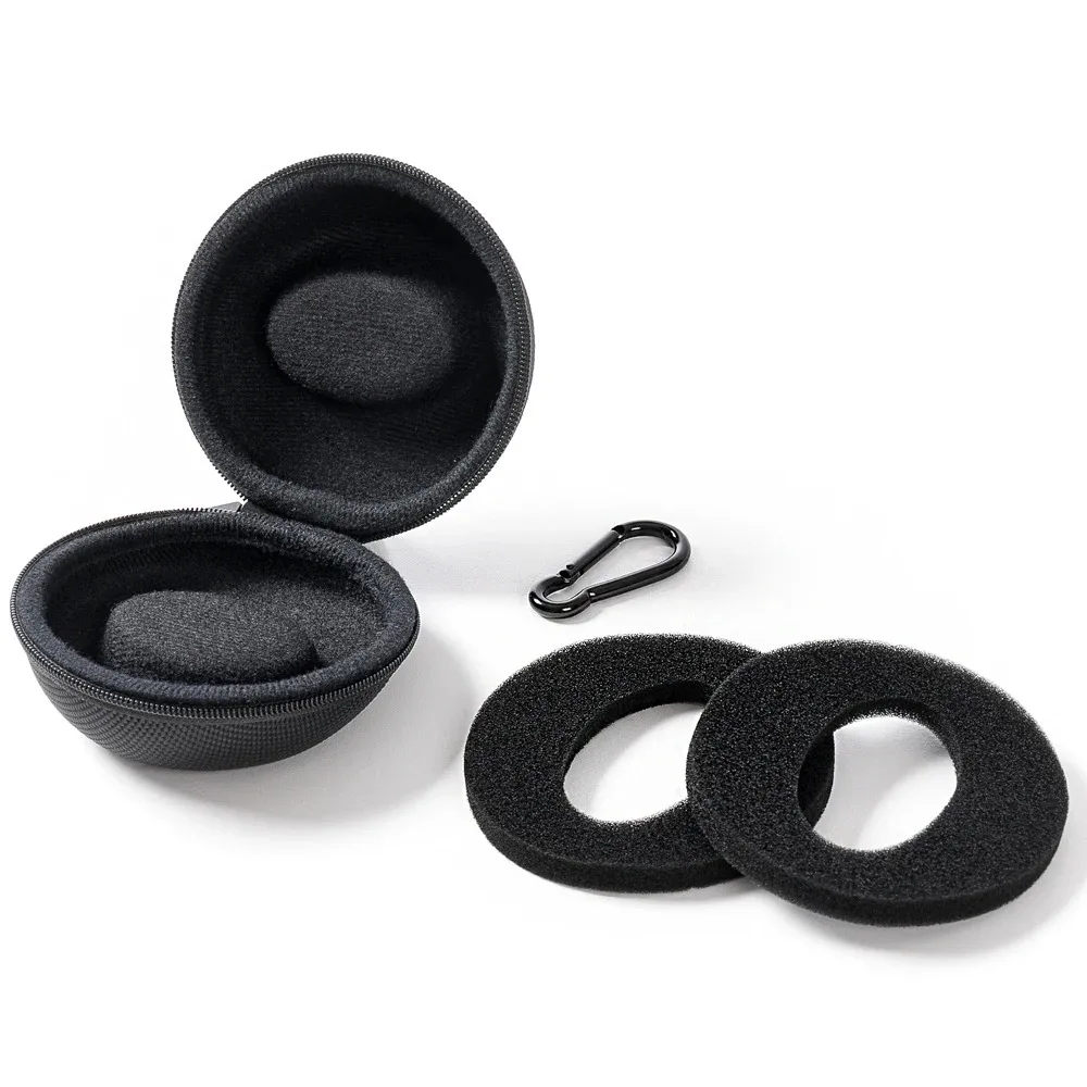 Good Quality Round Travel Waterproof Zipper Watch Bag Cases Foam Hard Box EVA Watch Case Shockproof Watch Box