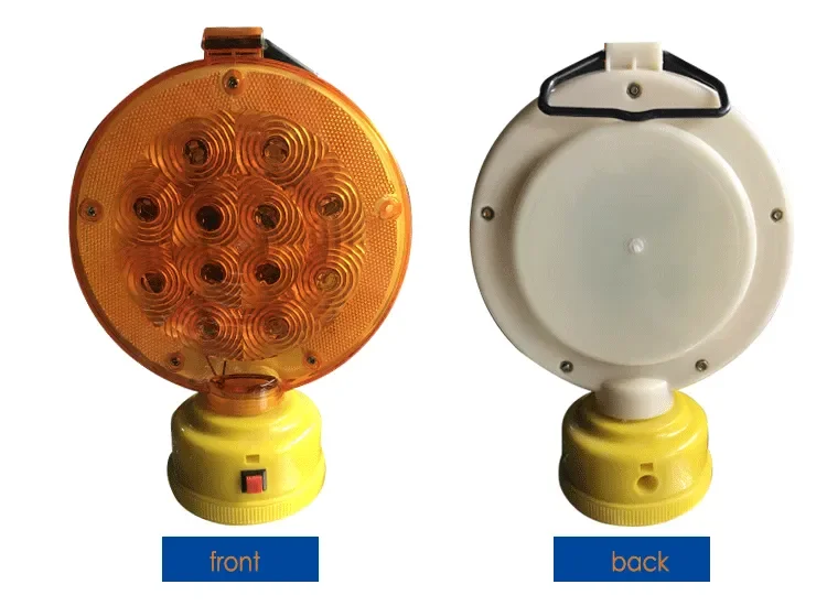 Portable Traficlight Revolving Beacon Light 12v 24v Led Solar Caution Lights For Road Works