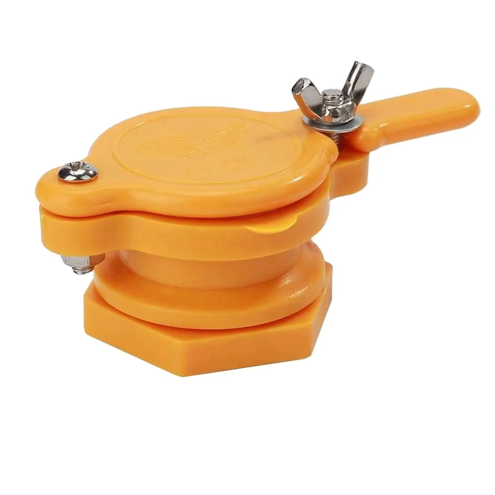 1/2 шт. нейлоновый пчелиный экстрактор, кран для меда, нетоксичный резьбовой корпус, запорный клапан, пластмассовые прочные садовые товары для пчеловодства