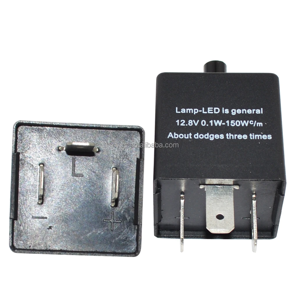12v DC 2pin 3pin 4pin 8pin 2P CF13 CF13KT CF14 CF14KT 8P 8PKT Fix led bulb blinker flasher car led relay flasher Car led flasher
