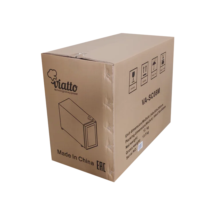 Meisda SC08A 8L Room Home Table Top Mini Salad Bar Caviar Refrigerator With Glass Door