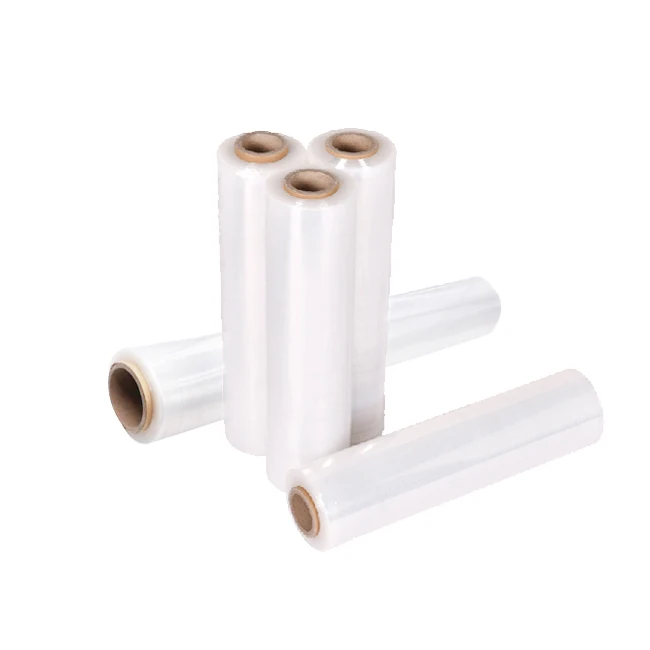 
Plastic film roll cutter pe food wrap stretch film jumbo stretch film 