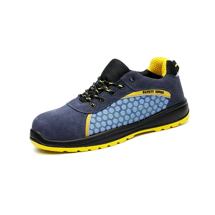 Wear-Resistant Cowhide Uppers Oem Working Industrial Safety Shoes