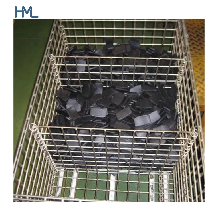 Heavy duty galvanized logistic foldable wire mesh storage cage