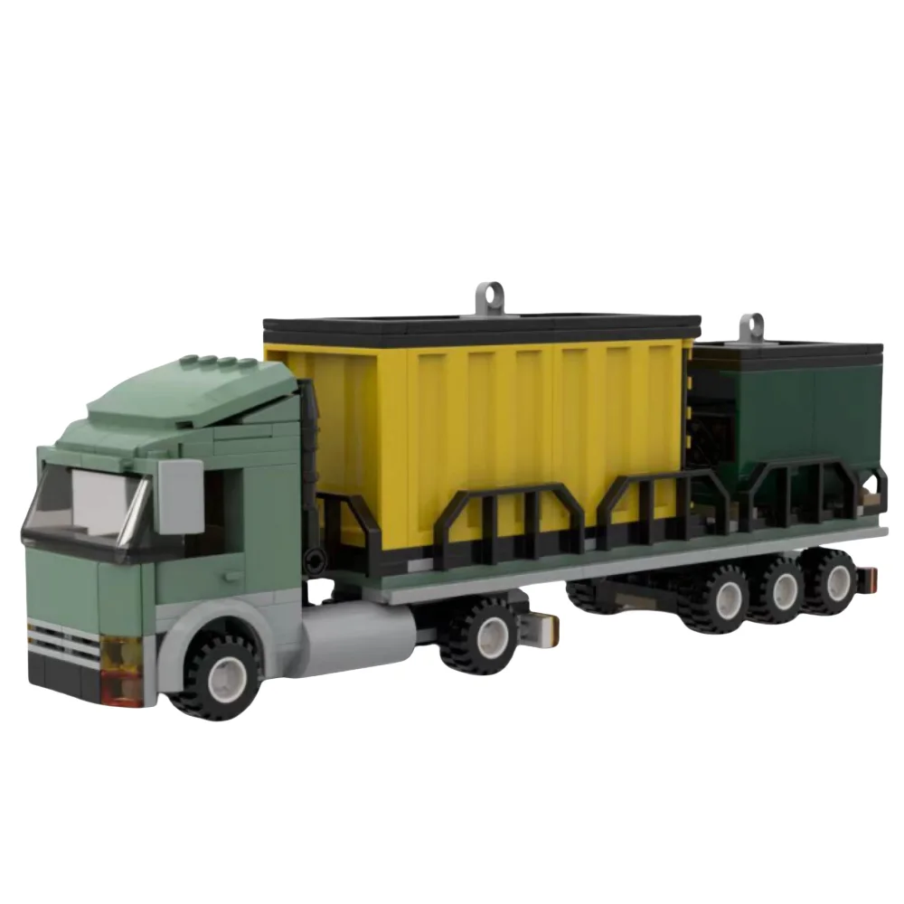 Jizai Custom  Car Building blocks Engineering vehicle 1:8  Custom racing  car blocks  custom Truck blocks