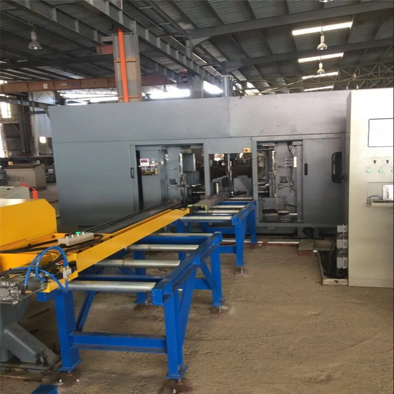 cnc drilling machine metal cnc deep hole h beam drilling line