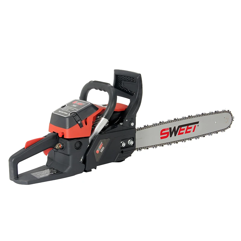 2 stroke gasoline chainsaw industrial 5800 with CE approved petrol powered wood cutting chain saw 2.2kw