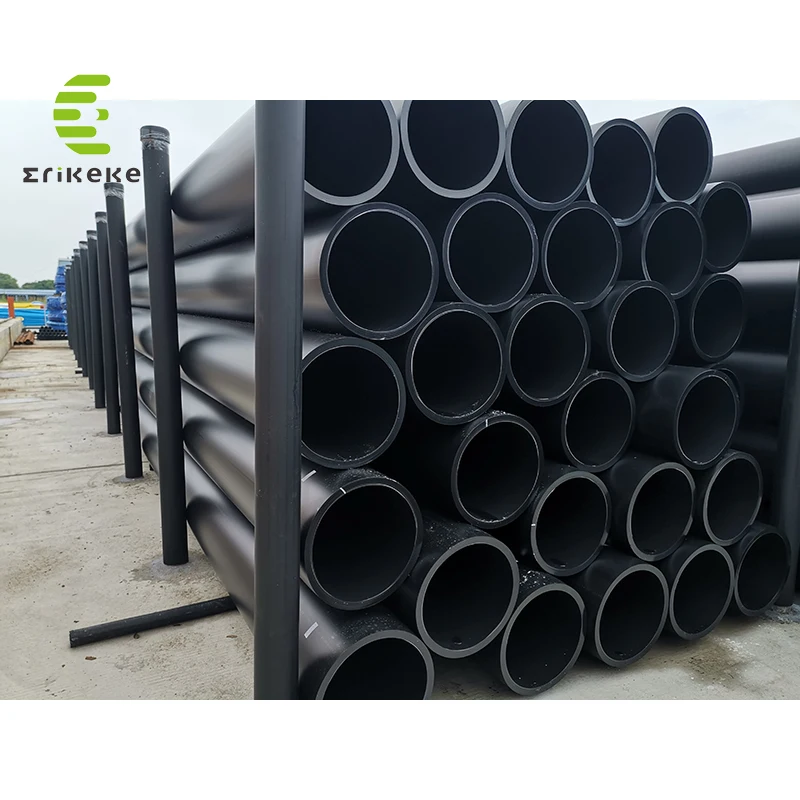 Factory Supply Black Plastic PN100 Grade  Hdpe Coil Pipe 80mm