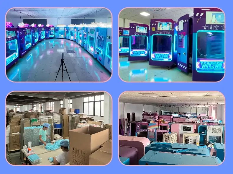 Multiple Payment Methods Customized Candy Floss Machine Full Automatic Machine for Cotton Candy