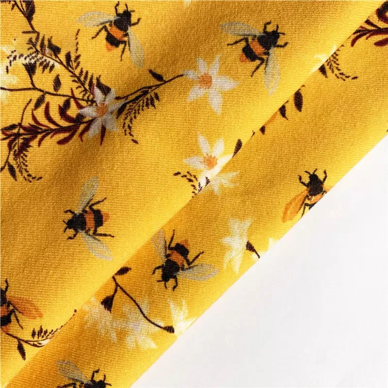 Good Price Soft Reactive Printing Jersey Organic Cotton Spandex Fabric For Baby Knitted Clothing Soft Bedding