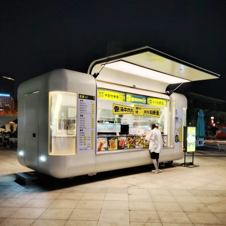 New born concessions food trailer/kitchen van shop station mobile /camper van mobile food van