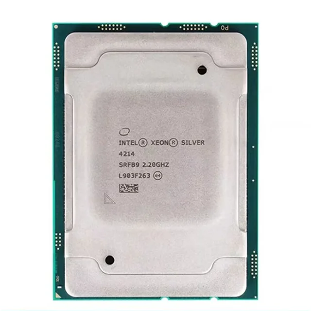 New Xeon Platinum Processor 85w   4214 12-core 2.2ghz CPU Max Smart Technology bus state chip socket support