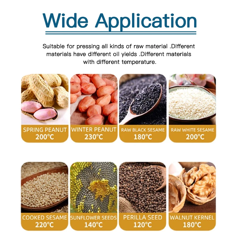 home  small  Cold and Hot Press Peanut Coconut Sunflower Oil Press Machine Oil Mill Making Pressing Extracting Machine