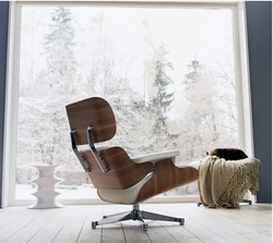 High quality luxury living room leather recliner living room leather wingback chair set