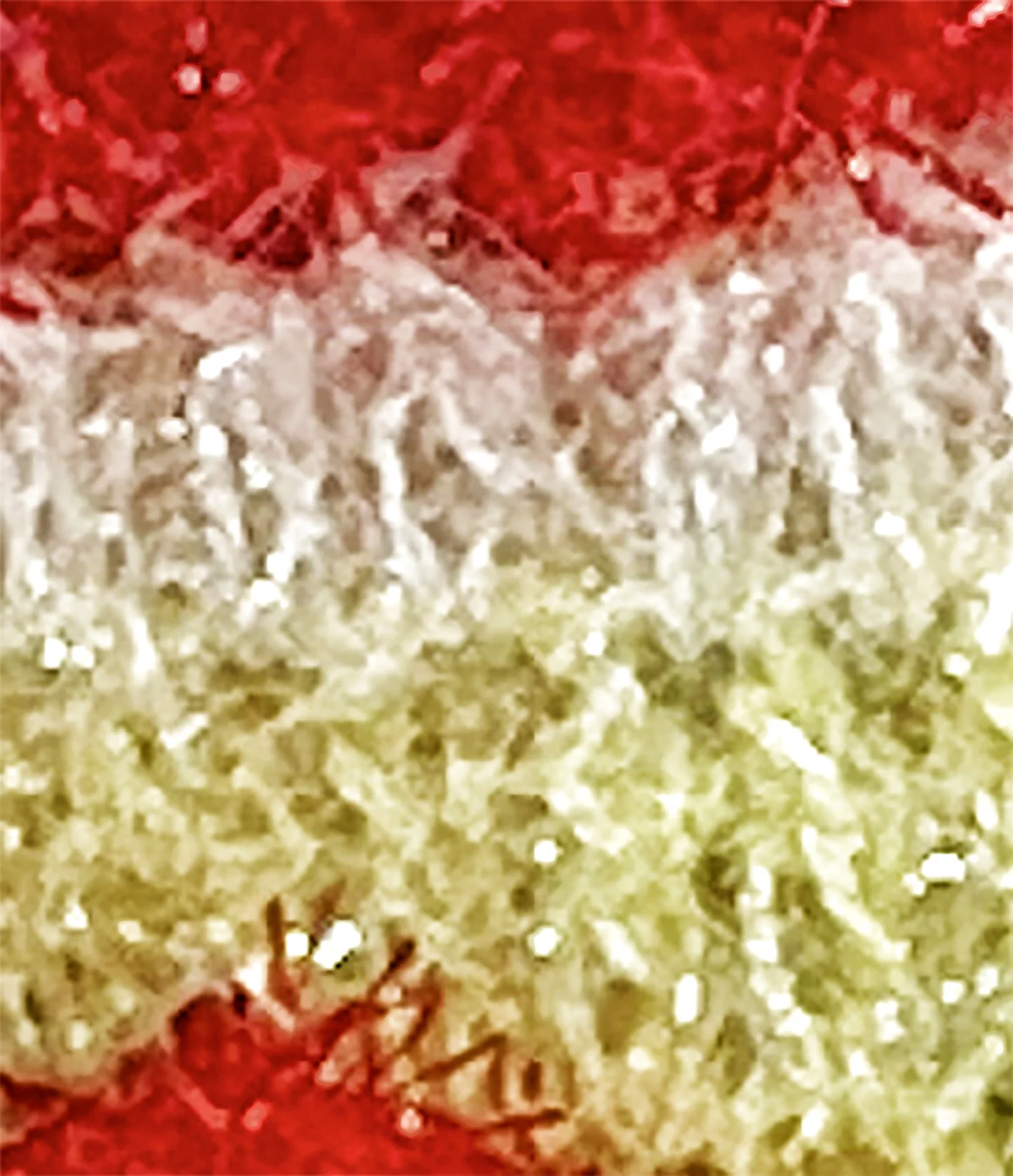 Christmas series Santa Claus style acrylic kitchen cleaning rag dishcloth, easy to remove oil stains, not sticky.