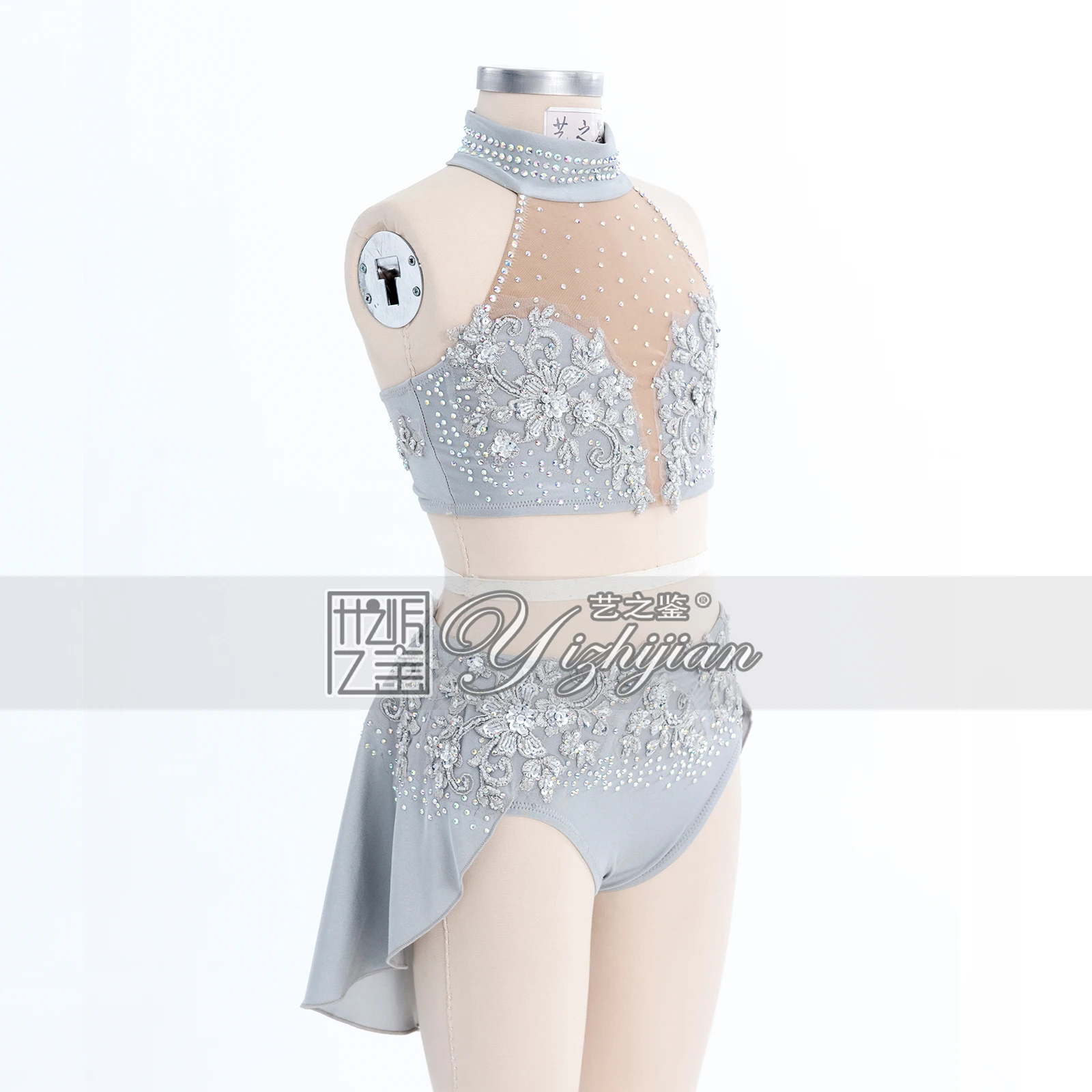 YIZHIJIAN Jazz Clothing Customized Artistic Gymnastics Costume Skills for Figure Skating Professional Performance