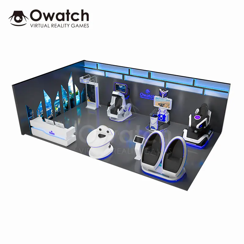 Professional experience VR Zone design VR Cinema theater movie system virtual reality simulator