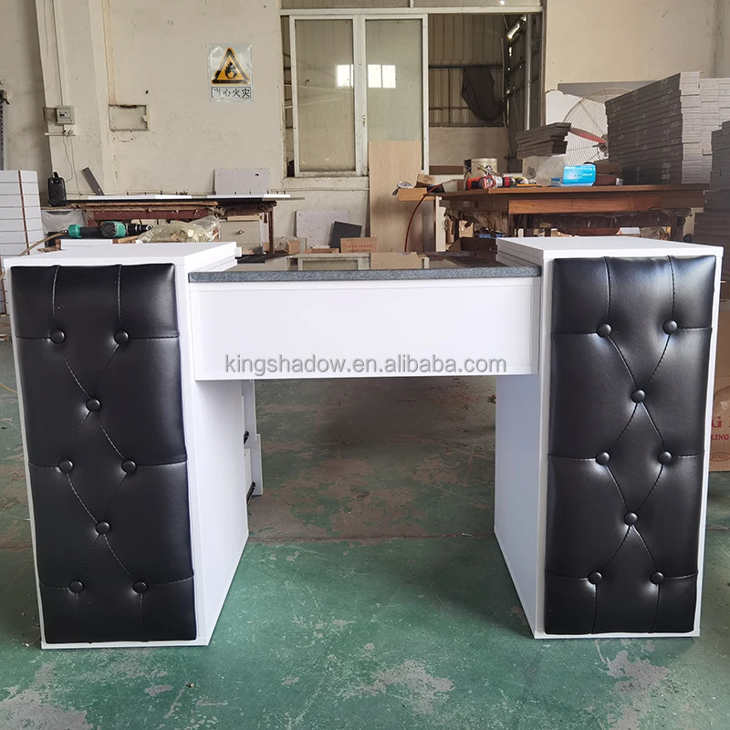 wholesales top quality furniture nail salon drawers one table manicure