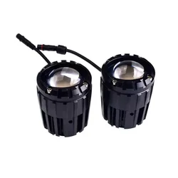 White Yellow Led Dual Color Spotlight Motor Accessories Motorcycle Fog Light Headlight Driving Light For Spotlight Lamp