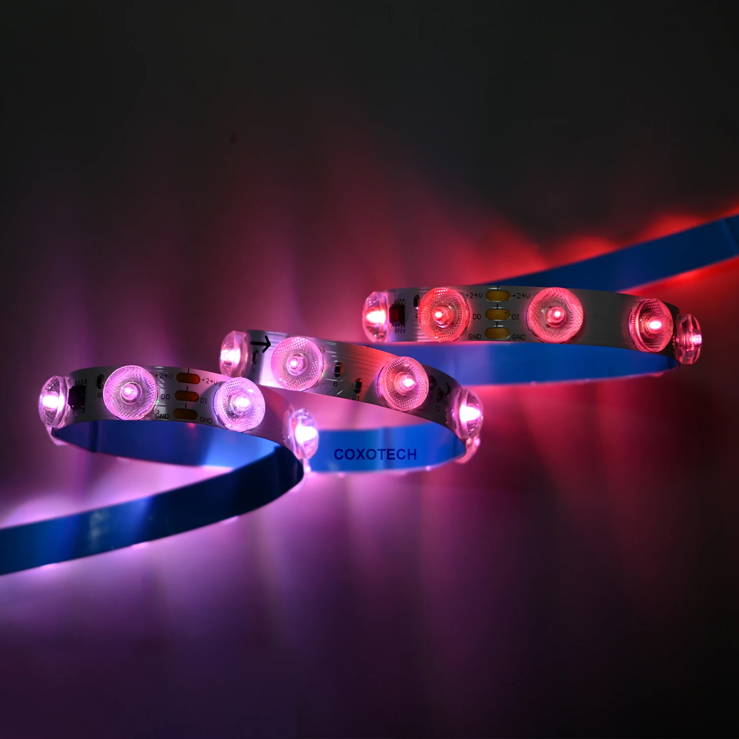 42leds 24V Digital RGB Flexible Diffuse Reflection LED Strip