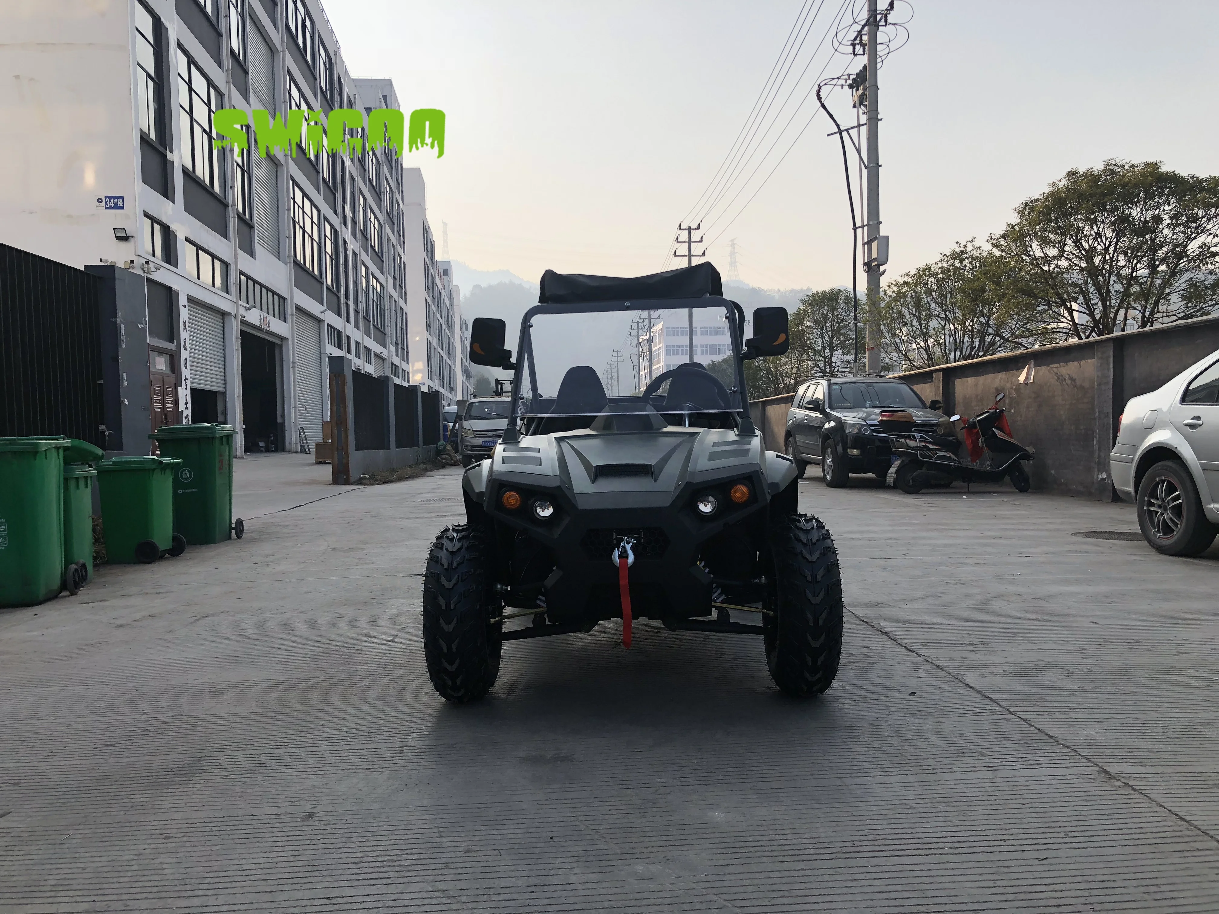 UTV 200cc 2 Seats Buggy Automatic Transmission with Reverse Utility Vehicle