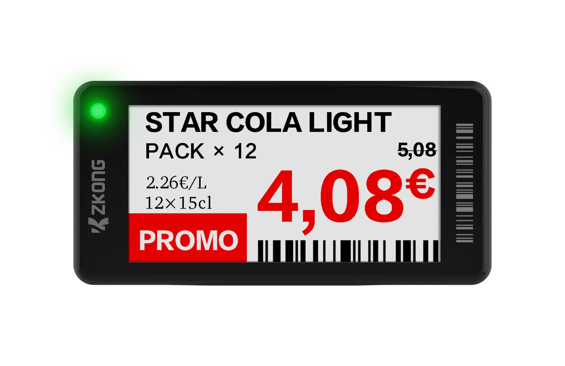 Manufacturer Origin Supplier 2.1 inch E ink ESL Wifi Small Size Price Weight Tag Label Digital Price Tags For Supermarket