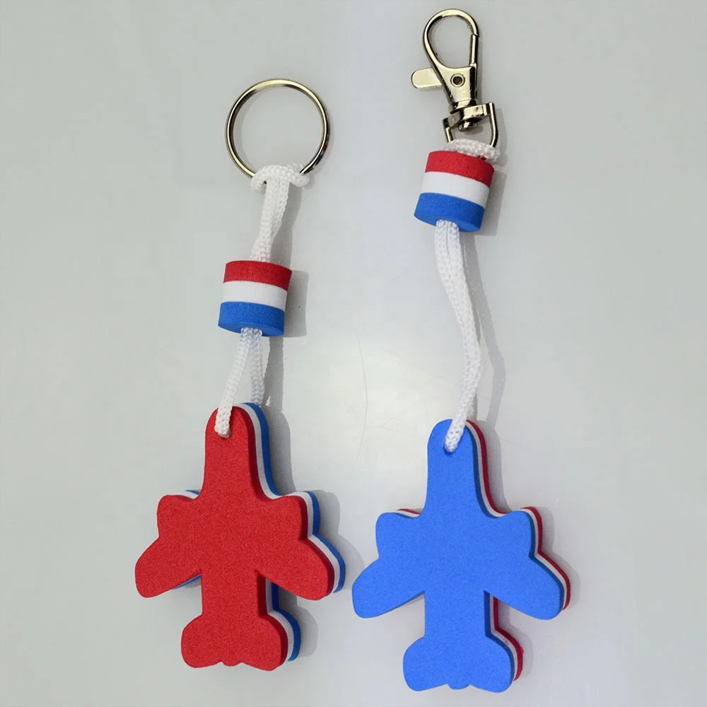 Keyring Maker No Minimum Custom Made Your Own Blank Bulk Printed Eva Key Rings Foam Key Chain Floating Keychain