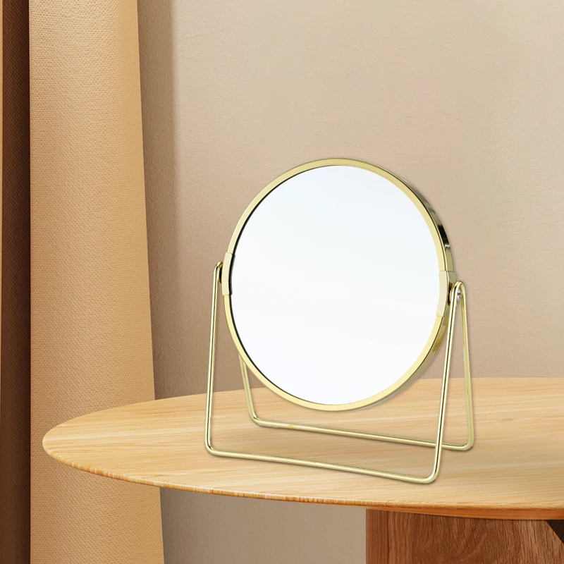Косметическое зеркало для макияжа, рекламный подарок, с круглым зеркалом для гостиной, зеркала для ванной комнаты