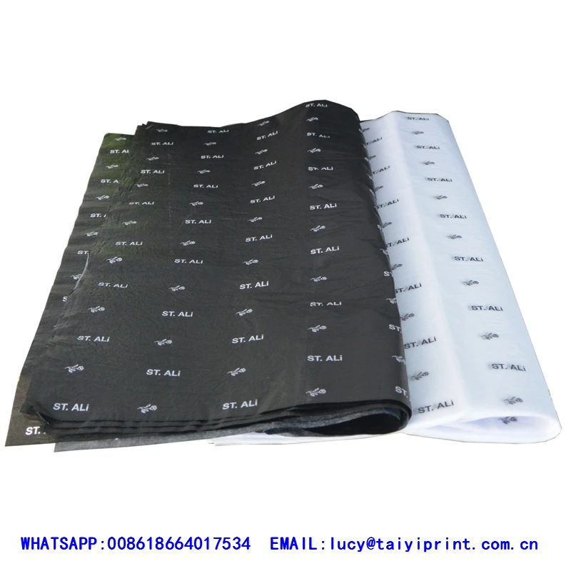 Butcher Paper Sheets Waxed Greaseproof Custom Printed Peach Pink Butcher Paper