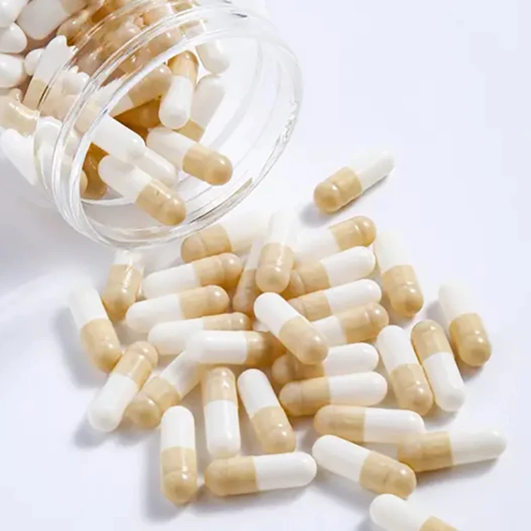 Free Sample Acid-resistant Protective Capsules Halal Separable Probiotic Enteric Empty Gelatin Capsules