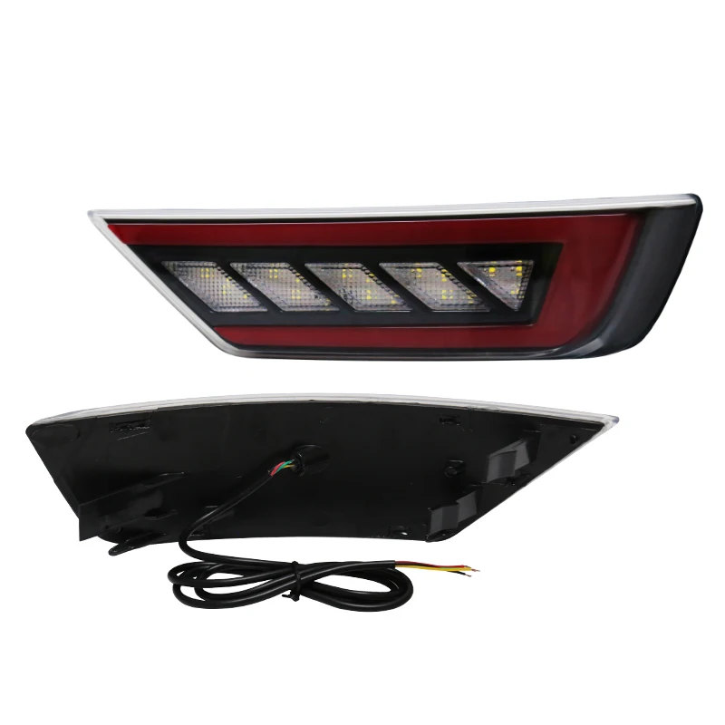 Led DRL Fog Lamp Driving Light Taillight Reflector for Ford Ecosport Focus Hatchback 2013 2014 2015 2016 2017 2018 2019 2020