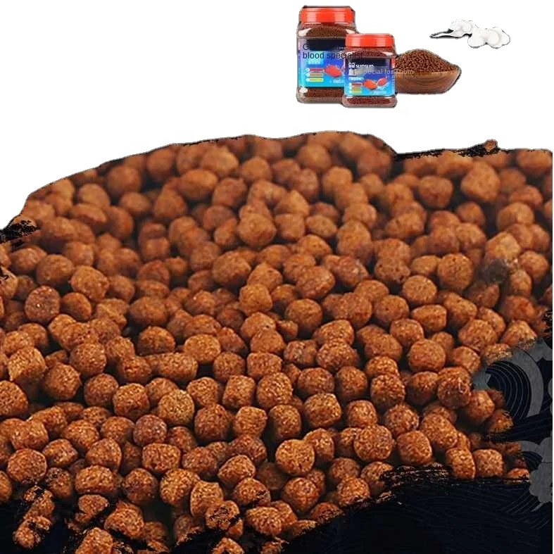  SUNSUN Blood Parrot Fish Food Red Feed RichGoldfish Tropical Small