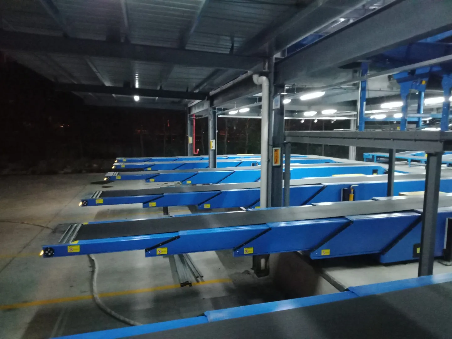 5 years warranty 90 telescopic conveyor belt