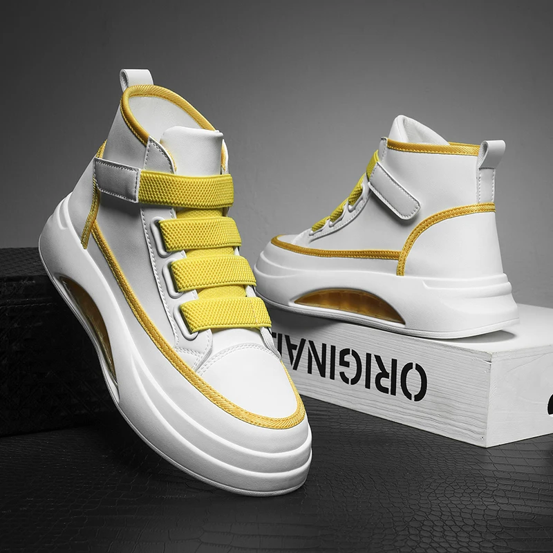 Personalized Latest Shoes For Men New Style Designer Walking Style Shoes Fashion Men High Top Casual Shoes